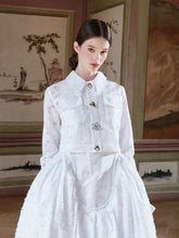 Load image into Gallery viewer, Marie Antoinette jacket with veil - rent