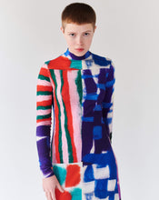 Load image into Gallery viewer, PATCHWORK LONG DRESS TRK FUN