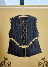 Load image into Gallery viewer, ARMOUR SET - CORSET with short bottom,  black or dust blue
