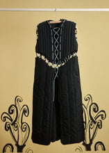 Load image into Gallery viewer, ARMOUR SET - CORSET with long bottom,  black or dust blue