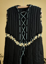 Load image into Gallery viewer, ARMOUR SET - CORSET with long bottom,  black or dust blue