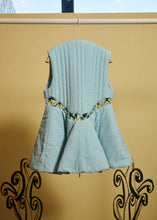 Load image into Gallery viewer, ARMOUR SET - CORSET with skirt bottom, black or dust blue
