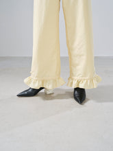 Load image into Gallery viewer, RUFFLE TROUSERS, vanilla