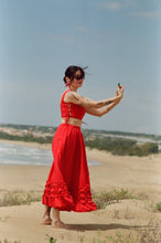 Load image into Gallery viewer, SICILY SKIRT-  red