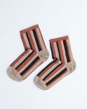Load image into Gallery viewer, Sparkling socks, SPICY MOCHA CHOCO