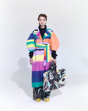 Load image into Gallery viewer, A-SHAPE COAT, hand printed - ONE OF A KIND