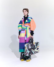 Load image into Gallery viewer, A-SHAPE COAT, hand printed - ONE OF A KIND