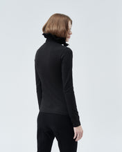 Load image into Gallery viewer, NARCISSUS HIGH-NECK TOP, black