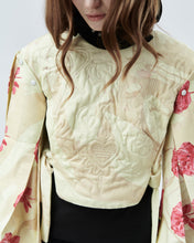 Load image into Gallery viewer, VEST ELIZABETH EMBROIDERY WITH SLEEVES, marble - rent