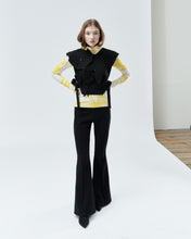 Load image into Gallery viewer, VEST ELIZABETH WITH SLEEVES, black - rent