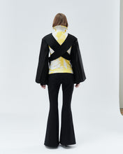 Load image into Gallery viewer, VEST ELIZABETH WITH SLEEVES, black - rent