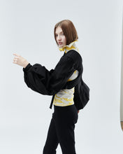 Load image into Gallery viewer, VEST ELIZABETH WITH SLEEVES, black - rent