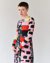 Load image into Gallery viewer, PATCHWORK LILA LONG DRESS TRK FUN COLLECTION