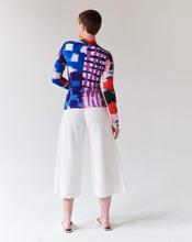 Load image into Gallery viewer, TOP PATCHWORK, long sleeve TRK FUN COLLECTION