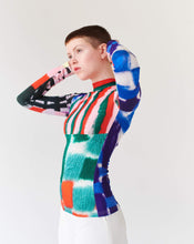 Load image into Gallery viewer, TOP PATCHWORK, long sleeve TRK FUN COLLECTION