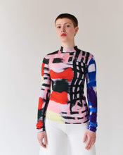 Load image into Gallery viewer, TOP PATCHWORK LILA TRK FUN COLLECTION