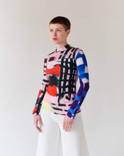 Load image into Gallery viewer, TOP PATCHWORK LILA TRK FUN COLLECTION