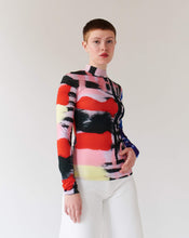 Load image into Gallery viewer, TOP PATCHWORK LILA TRK FUN COLLECTION