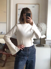Load image into Gallery viewer, RIB TOP, off-white