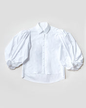 Load image into Gallery viewer, LUDWIG SHIRT with puffed sleeves, crisp white