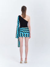 Load image into Gallery viewer, Siren Jersey Mini Skirt