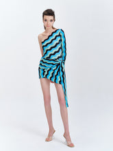 Load image into Gallery viewer, Siren Jersey Mini Skirt