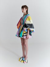 Load image into Gallery viewer, Mini lollipop dress with puffed sleeves - rent