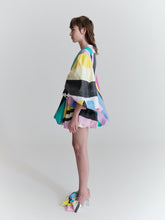 Load image into Gallery viewer, Mini lollipop dress with puffed sleeves - rent