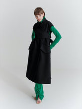 Load image into Gallery viewer, Long vest with a corset