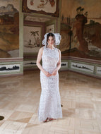 Flower lace dress - rent