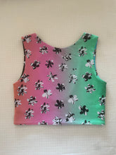 Load image into Gallery viewer, Reversible Crop TOP, flowers
