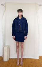 Load image into Gallery viewer, DENIM JACKET with frills
