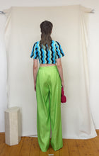 Načíst obrázek do prohlížeče Galerie, Green wide trousers- sample sale
