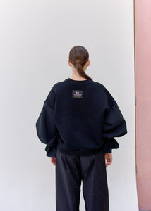 HODDIE with puff sleeves