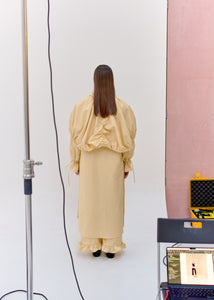 YOLK CREAM RAINCOAT