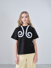 Load image into Gallery viewer, Spiral T-Shirt, black

