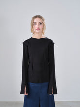 Load image into Gallery viewer, RIB TOP, black - NEW IN STOCK
