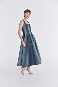 LUCKY DRESS - denim