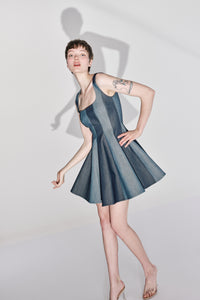 SEA PARTY DRESS - denim