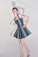 SEA PARTY DRESS - denim