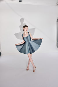 SEA PARTY DRESS - denim