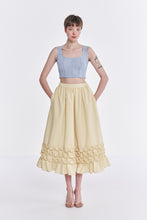 Load image into Gallery viewer, SICILY SKIRT-  butter yellow
