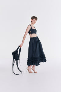 SICILY SKIRT-  black