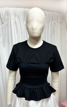Load image into Gallery viewer, Cecil top, black
