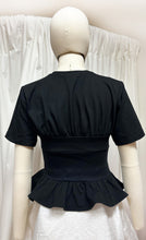 Load image into Gallery viewer, Cecil top, black
