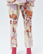 Load image into Gallery viewer, ROSALIA TAILORED TROUSERS WITH BOWS, marshmallow

