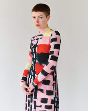 Load image into Gallery viewer, PATCHWORK LILA LONG DRESS TRK FUN COLLECTION 
