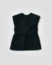 Load image into Gallery viewer, EMBROIDERED VEST with custom made motifs, black
