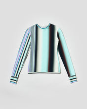 Load image into Gallery viewer, TOP long sleeve, mint gradient
