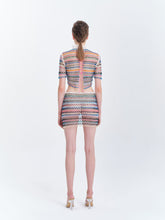 Načíst obrázek do prohlížeče Galerie, Disco Party Glass-beaded Mini Skirt
